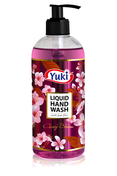 Yuki Liquid Hand Wash Cherry Blossom 500 ml